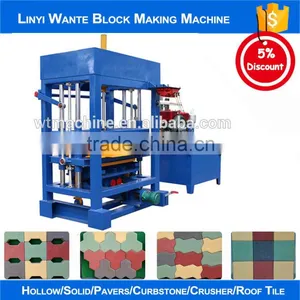 QT4-30 Hollow Block Making Machine Price,block Making Machine in Ghana thumbnail-1