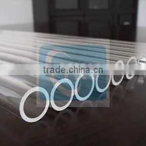 High Quality Transparent Quartz Tube for Double Zones Tube Furnace thumbnail-3
