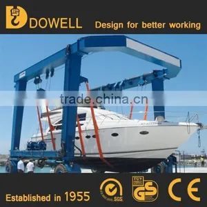 New Products Mobile 50t-250t Hydrohoist Boat Lift Small Boat Crane thumbnail-2