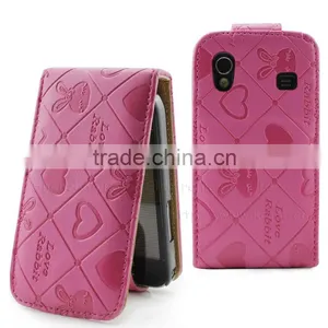 Leather Flip Mobile Phone Case for Iphone4S thumbnail-1