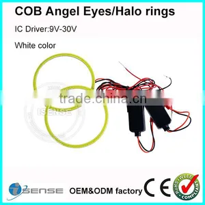 Plasma COB Led Angel Eyes for Bmw F30 E90 E92 E93 m3 Single Color White Red 60*60mm thumbnail-1