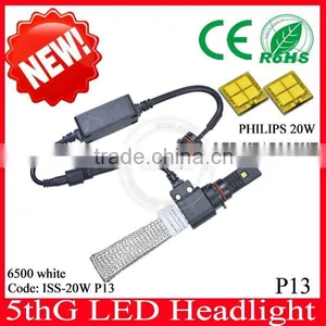 Led Fit Car Accessories P13 Base Led Headlight , Vehicle Led Headlight Degree 360 thumbnail-1