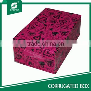 Printed Shoe Box Corrugated Shoe Box thumbnail-4