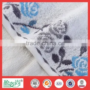 Home Designs Rose Pattern Hotel Bath Towel High Quality Microfiber Face Towel thumbnail-2