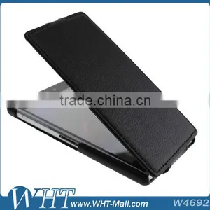 For Sony Xperia Z1 L39h Litchi Leather Flip Mobile Phone Case, New Products Leather Case for Xperia Z1 L39h thumbnail-6