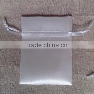 White Satin Bag thumbnail-1