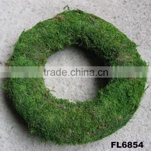 Moss Flower Wreath thumbnail-1