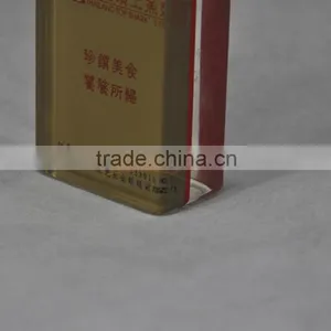 Acrylic Products Clear Printed Acrylic Cubes Blocks thumbnail-3