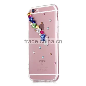 For Samsung S3/s4/s5/s6/s6edge/ s6 Edge Plus/ S7/S7edge,Crystal Diamond Blue Case thumbnail-2