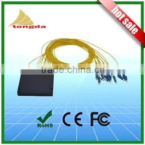 MANUFACTURER ABS Box Fiber PLC Optical Splitter 1x8 Optic FBT Splitter Factory thumbnail-3