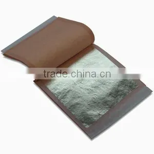 Transfer(Patent) Silver Leaf Foil Gilding With Furniture,wooden Frame 8.5x8.5cm thumbnail-1