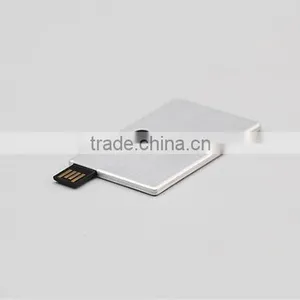 Metal Material Usb Credit Card Flash Drive , Custom Usb Flash Drive thumbnail-5