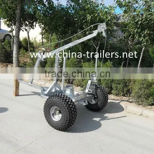 ATV Timber Trailer With Crane thumbnail-1