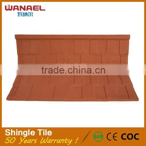 China Products Wanael Shingle Solar Red Roofing Material Asphalt Shingles thumbnail-4