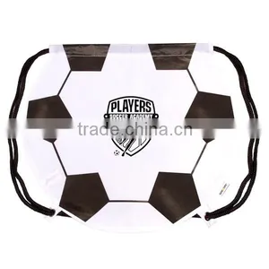 Soccer Ball Drawstring Backpack thumbnail-1