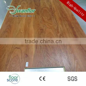 7MM WPC Interlocking Wood Plank Floating Floor PVC LVT TILE thumbnail-1