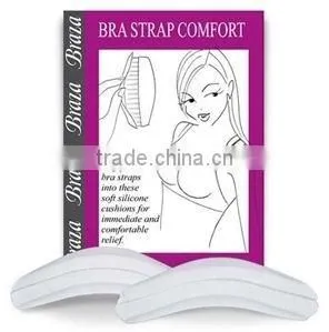 Silicone Bra Strap Cushions Holder, Non-Slip Comfort Shoulder Pads thumbnail-1