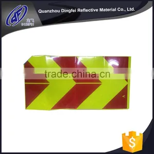 PVC Micro Prismatic Arrow Pattern Reflective Warning Tape thumbnail-1