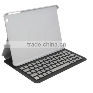 Ultra-thin Bluetooth Keyboard With Leather Cover Case for IPad Mini thumbnail-5