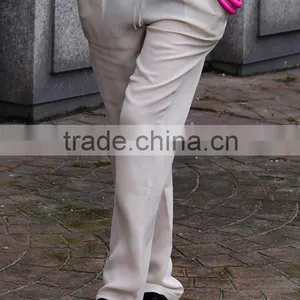 OEM Service Women's Casual Pants 100% Silk Trousers thumbnail-3