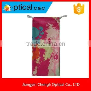 Customized Logo Printing Microfiber Pouch With Drawstring thumbnail-3