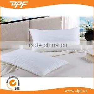 Quality Manufacture Cheapest High Quality Cotton Satin Stripe Hotel White Pillow thumbnail-1