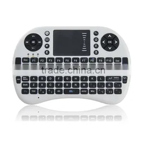 i8 Wireless Mini Keyboard Air Mouse Gaming Air Fly Mouse Multi-Media Remote Control Touchpad Handh English Arabic German Russian thumbnail-3