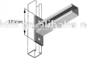 Galvanized C Channel Bracket thumbnail-1