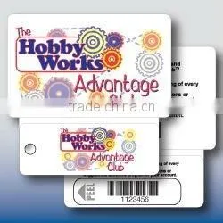 Single Shopper Card & Key Tag Combo (Teslin) thumbnail-1