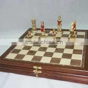 Environmental Wooden Chess Board thumbnail-1