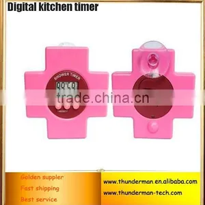 Geometric Drawing LCD Display Digital Kitchen Timers With Magnetic Function thumbnail-1