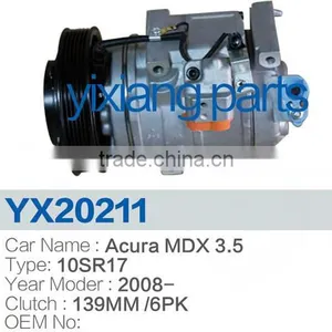 Best Price AC Parts 10SR17 139 6PK Clutch Automobile A/C Compressor For Honda Acura MDX 3.5 thumbnail-2