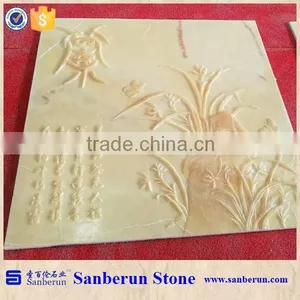 Wallpaper Cladding Panels, Yellow Onyx Wall thumbnail-1