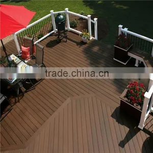 Solid Wpc Floor Outdoor Rot Resistance Wooden Flooring thumbnail-1