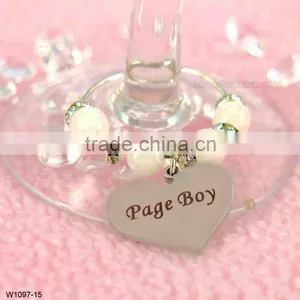 Carving Letter Wine Charm Name Tag thumbnail-5