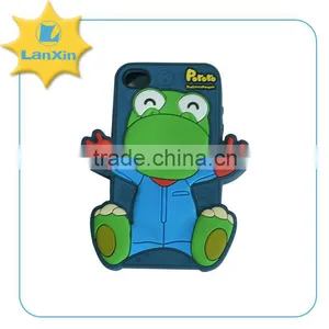 Silicone Rubber 3D Pattern Mobile Phone Coat thumbnail-1