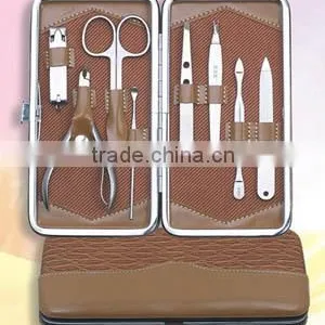 MRT-062 8pcs PU Bag Stainless Steel Mini Manicure and Pedicure Set thumbnail-1