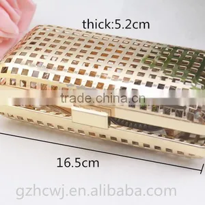 Shiny Gold Metal Frame, Metal Frame for Lady Clutch, Guangzhou Metal Frame for Wallet thumbnail-2