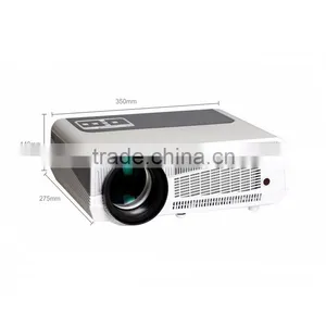 4.4 Android WIFI Full HD LED Daytime 3D Smart Projector 2800Lumen Proyector Beamer LED86 Home Cinema Wireless Phone Projector thumbnail-3