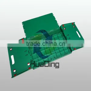 Plastic Foldable Storage Turnover Box Mold HDFG-605015B and BL thumbnail-2