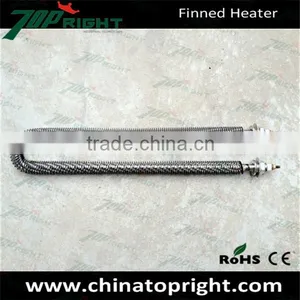 U ShapeTopright Best Selling 3000w Heat Exchange Finned Tubular Heater for Industry thumbnail-3