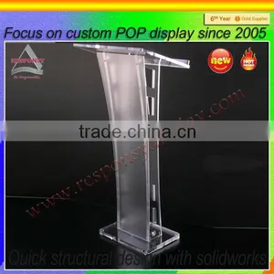 Fashion Upright Cosmetic Display Stand Acrylic Make up Furniture thumbnail-2