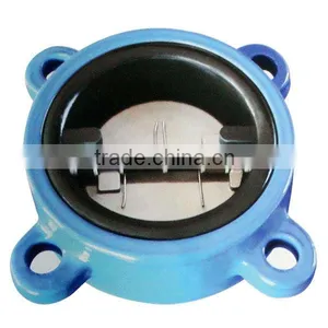 Rubber Lined Double Disc Swing Check Valve thumbnail-1