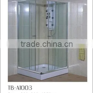 Simple Glass Cheap Corner Tub Shower Door thumbnail-1