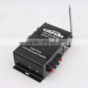 2CH Audio Bluetooth Car Amplifier With USB SD FM thumbnail-4