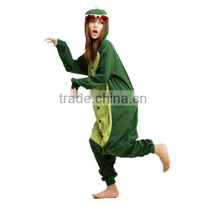 New Mythical Creature Dinosaur Adult Animal Full Body Pajamas Party Costume thumbnail-1