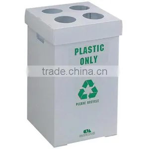 Corrugated Plastic Recycle Bins for Collection thumbnail-1