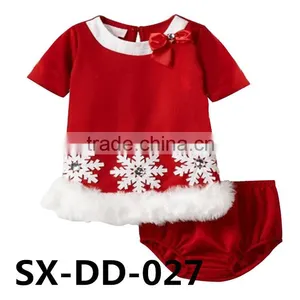 One Piece Christmas Santa Girls Cute Baby Christmas Outfits thumbnail-4
