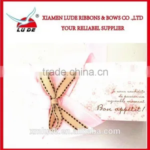 Wholesale Handmade Stitch Grosgrain Ribbon for Small Gift Packing Boxes thumbnail-3