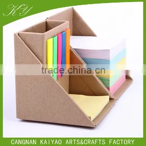 2016 Promotional Logo Printing Memo Pad With Pen Holder thumbnail-1